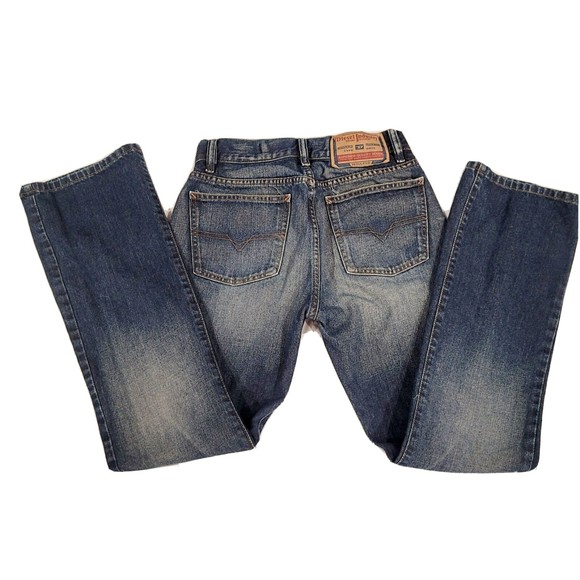 Diesel Other - DIESEL Denim Jeans Men's Size W28x*L29  Regular Tapered Blue Distress